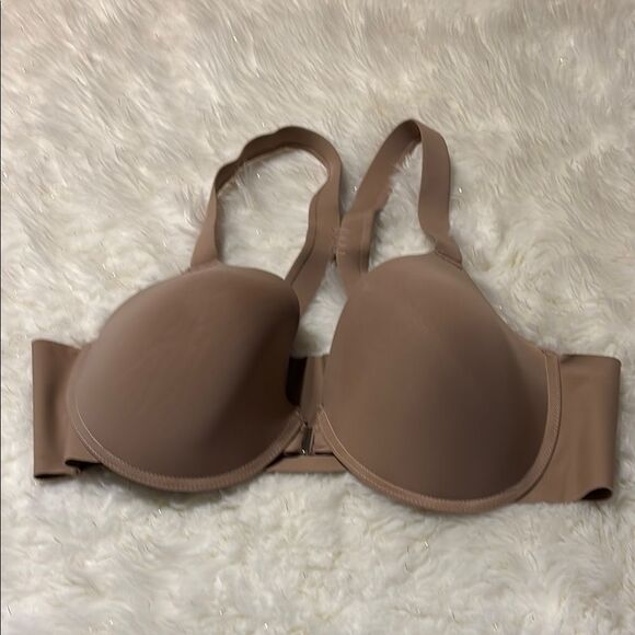 Nude Seamless Razorback Underwire  Bra lightly padded - Picture 1 of 9